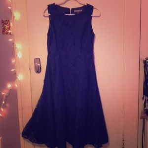 Blue women’s dress